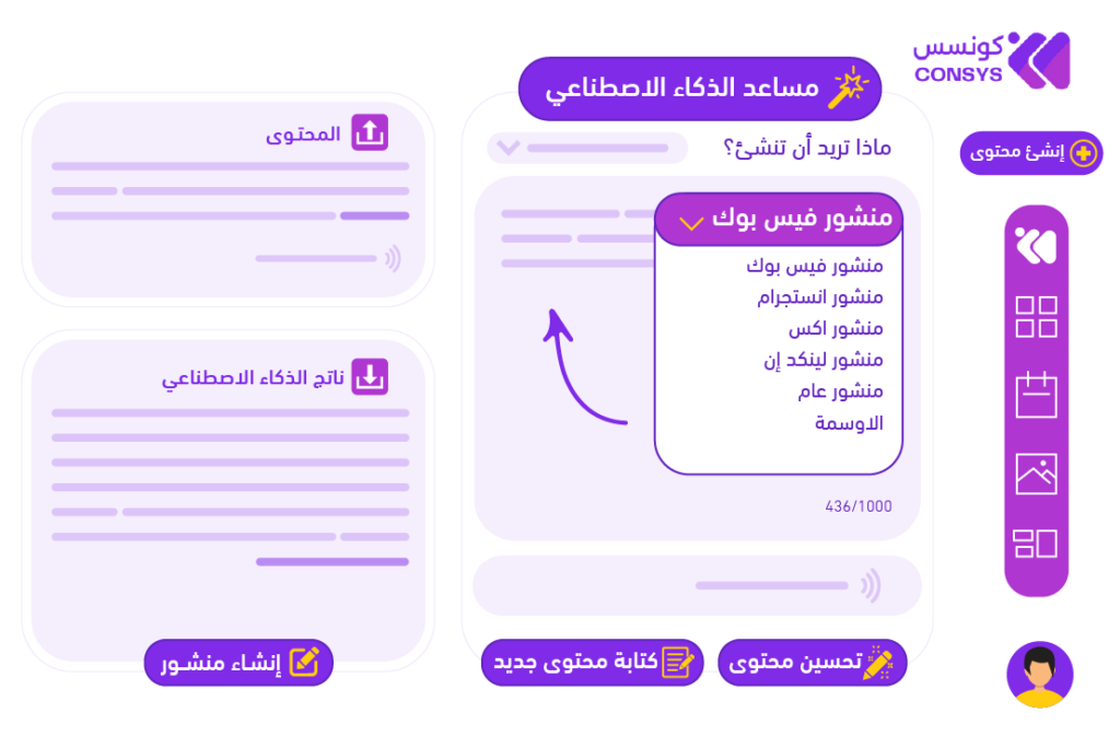 كونسس - التسويق عبر وسائل التواصل الاجتماعي